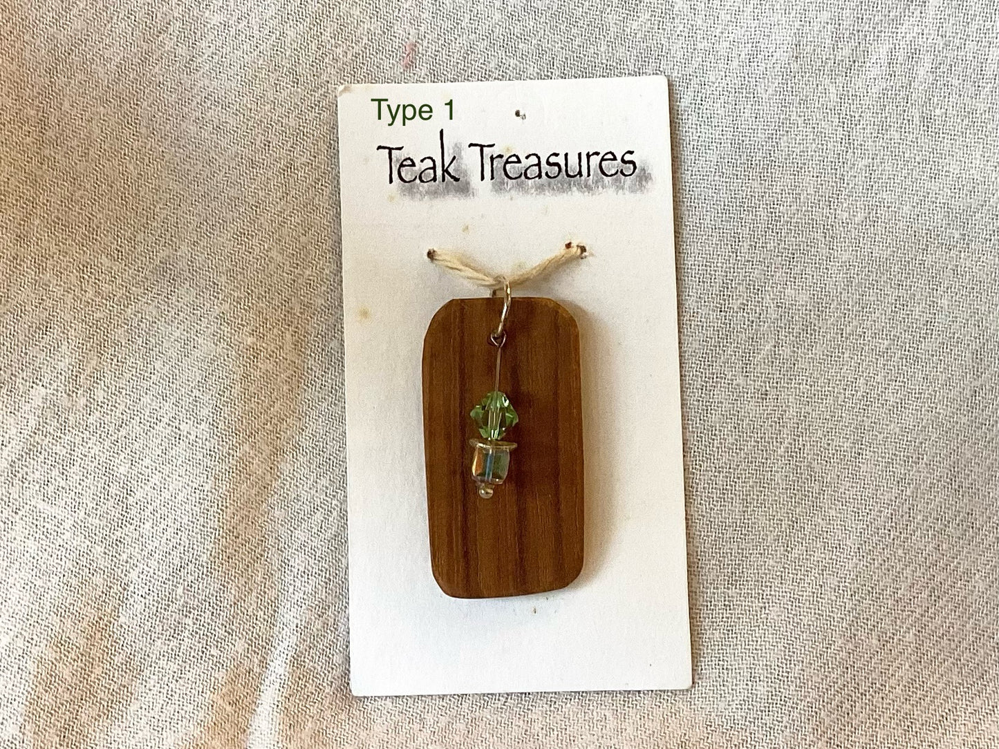 Teakwood Treasures Pendant