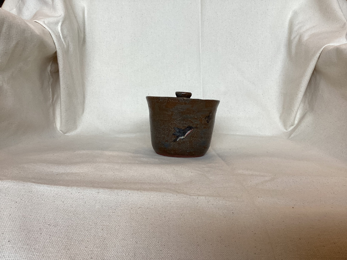 Butterfly Honey Pot
