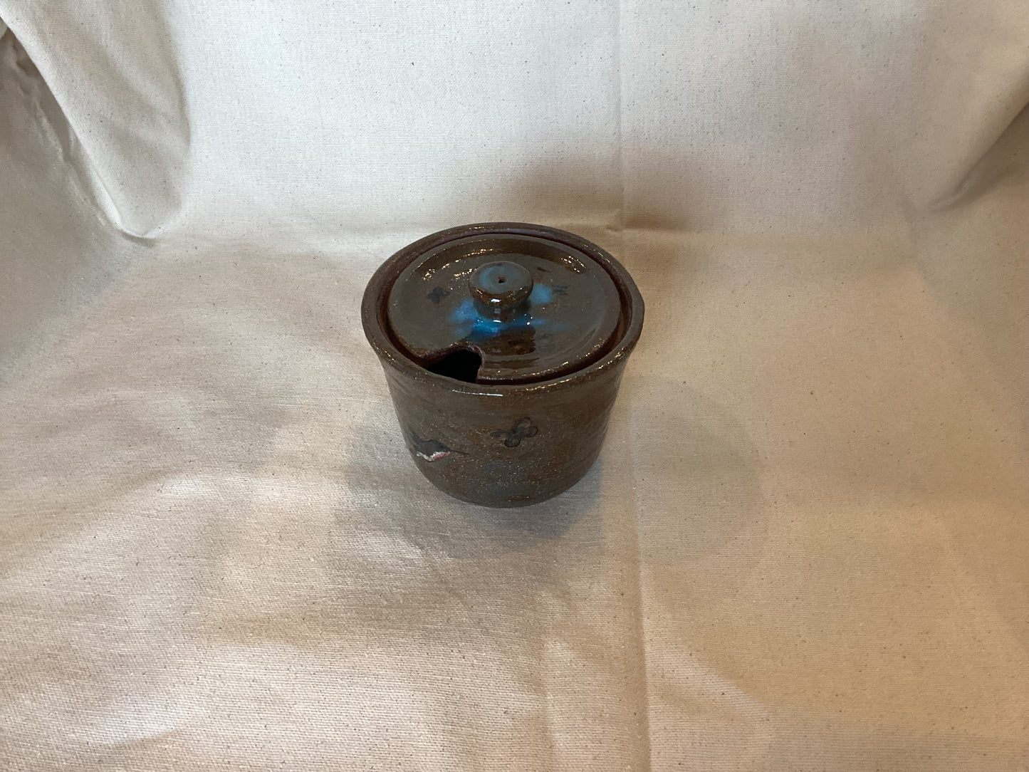 Butterfly Honey Pot