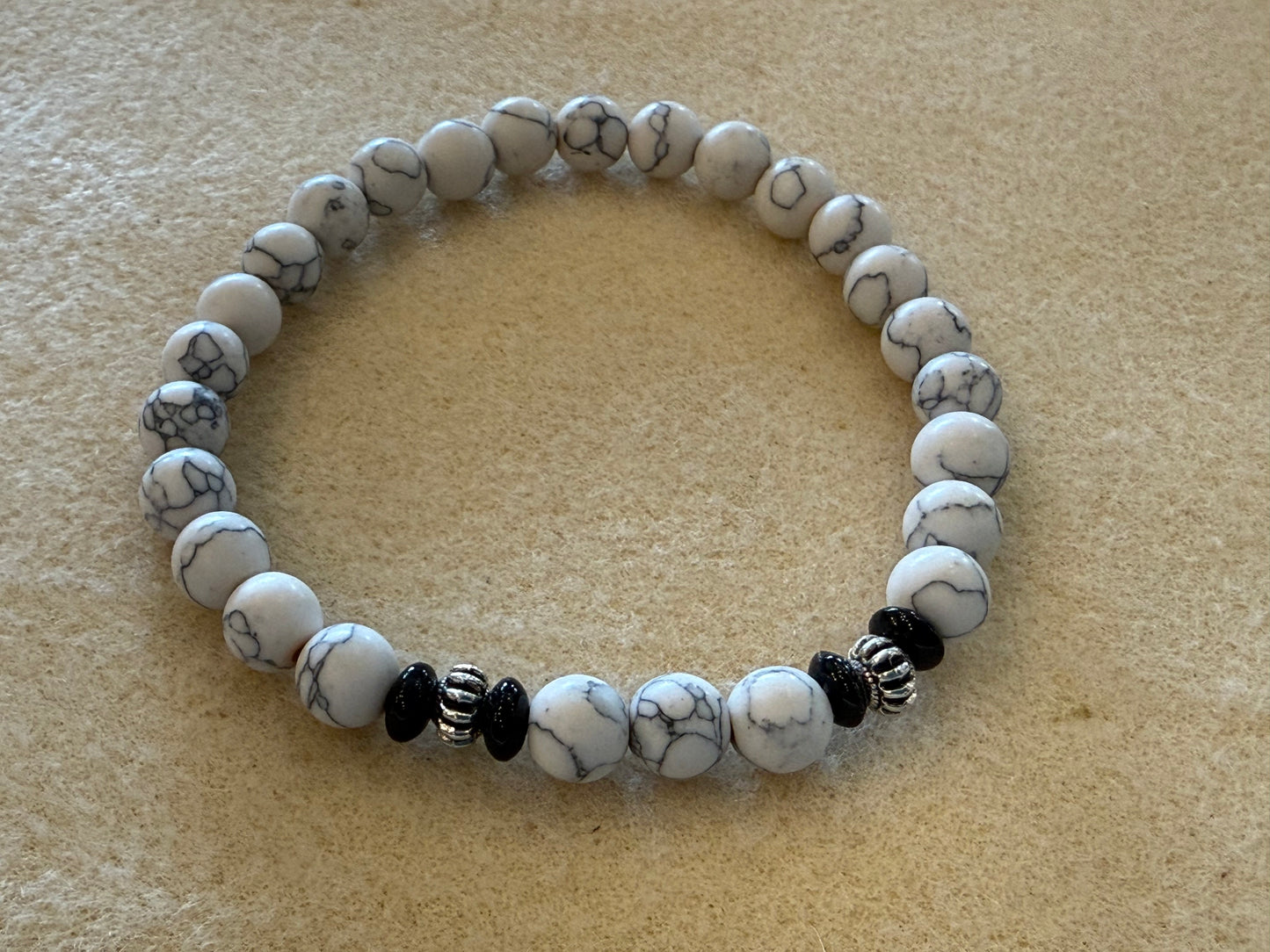 Stretch Bracelet with Natural Gemstones
