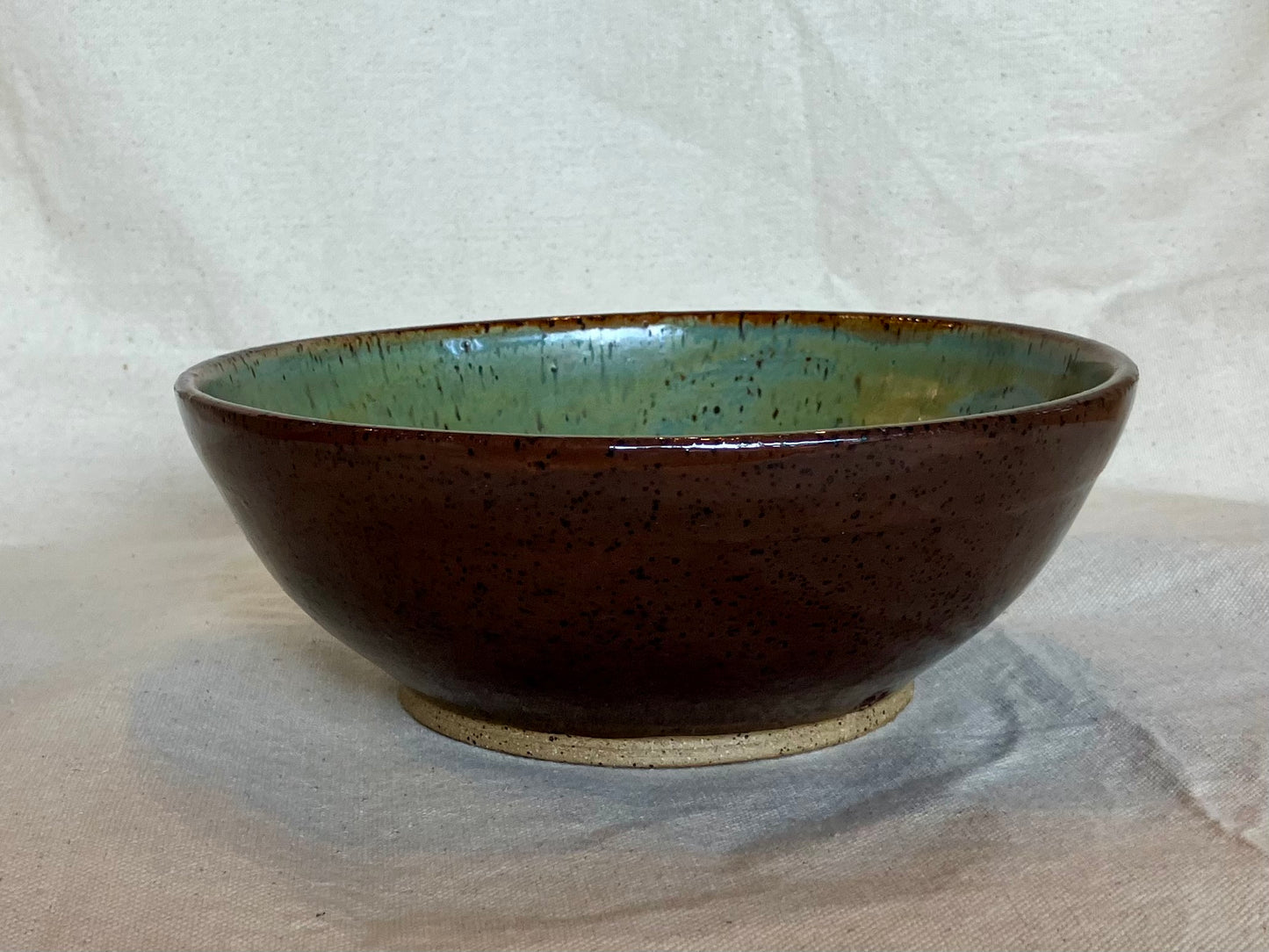 Speckled Green Shino Bowl