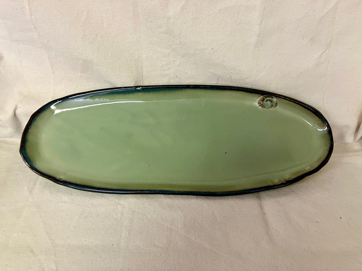 Teal Platter