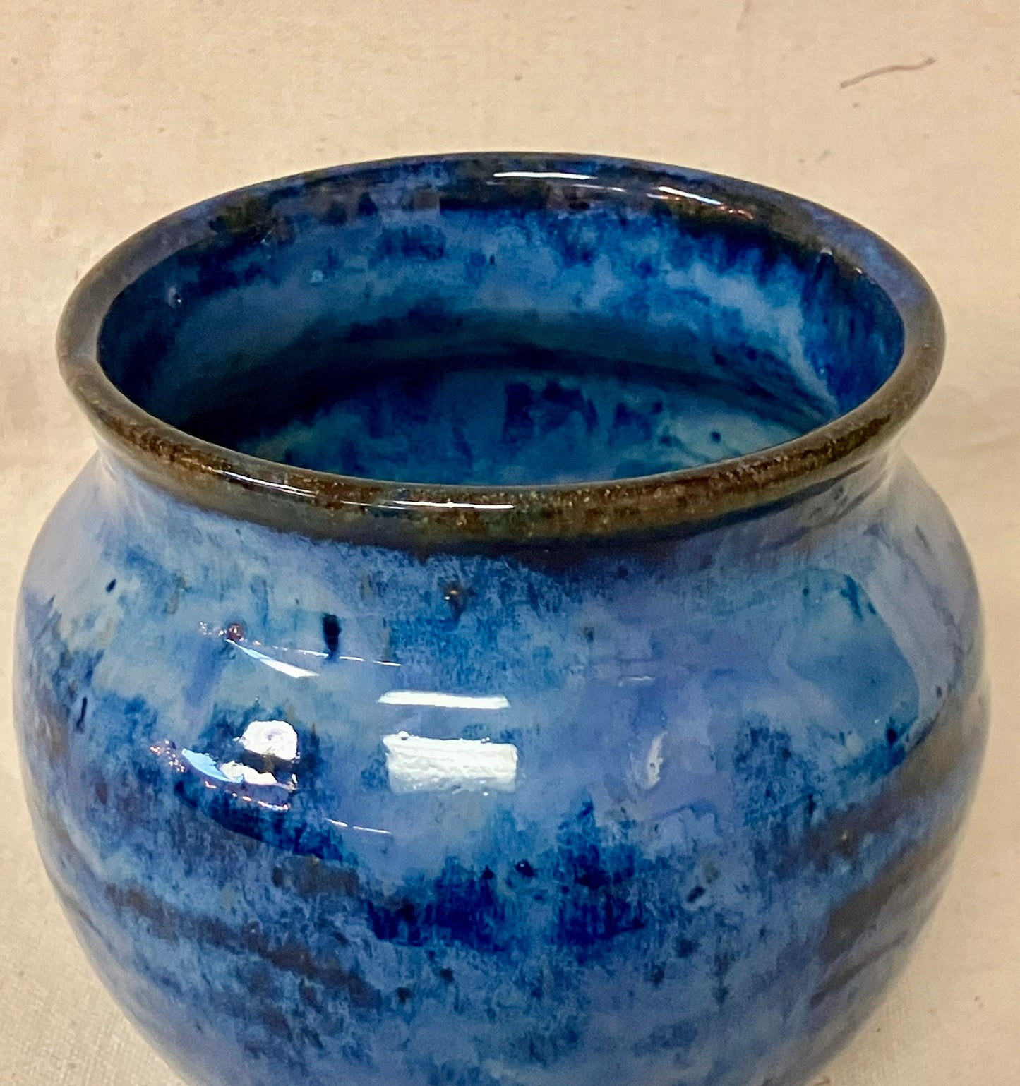 Small Blue Vase