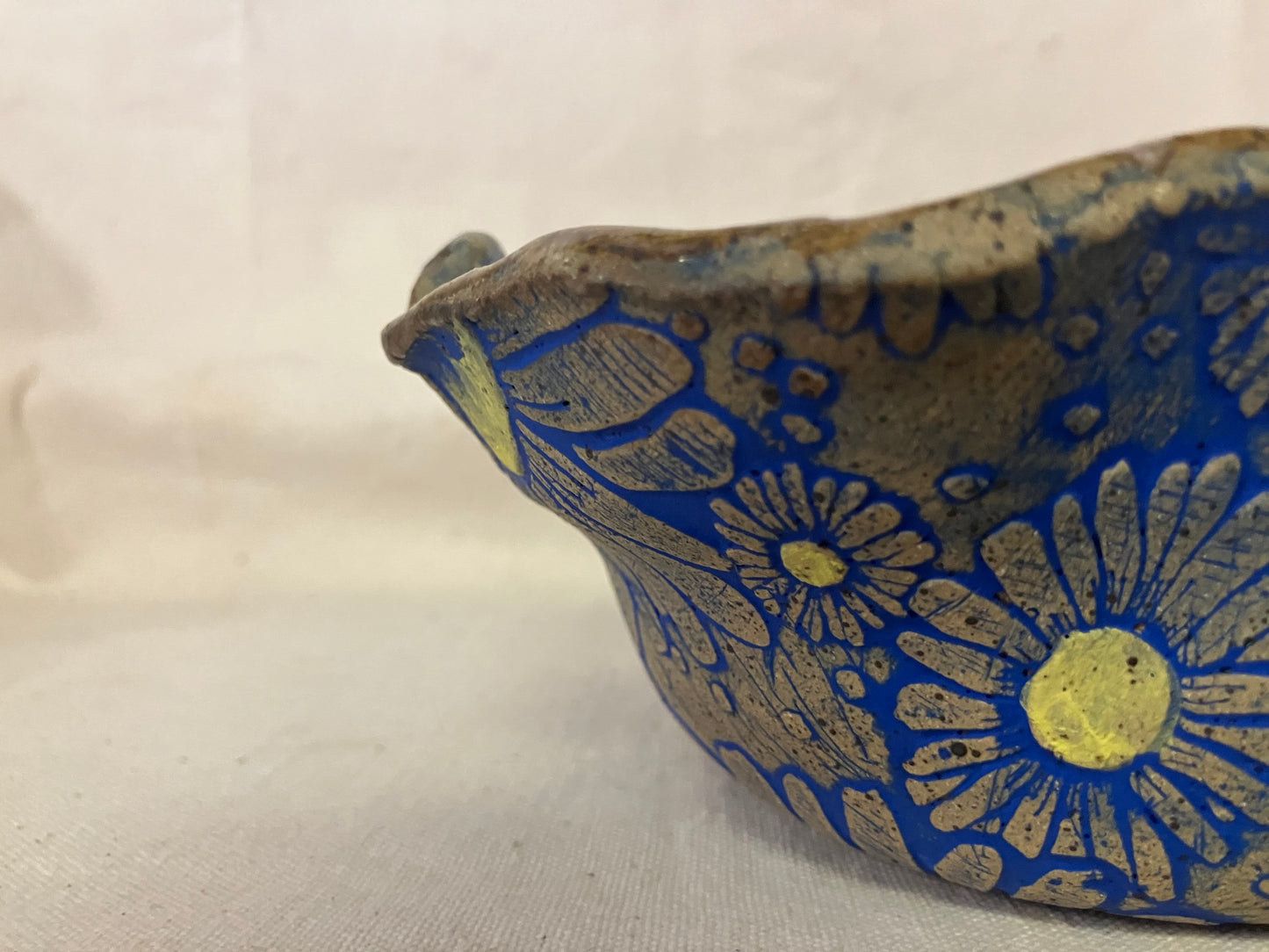 Blue Flower Bowl