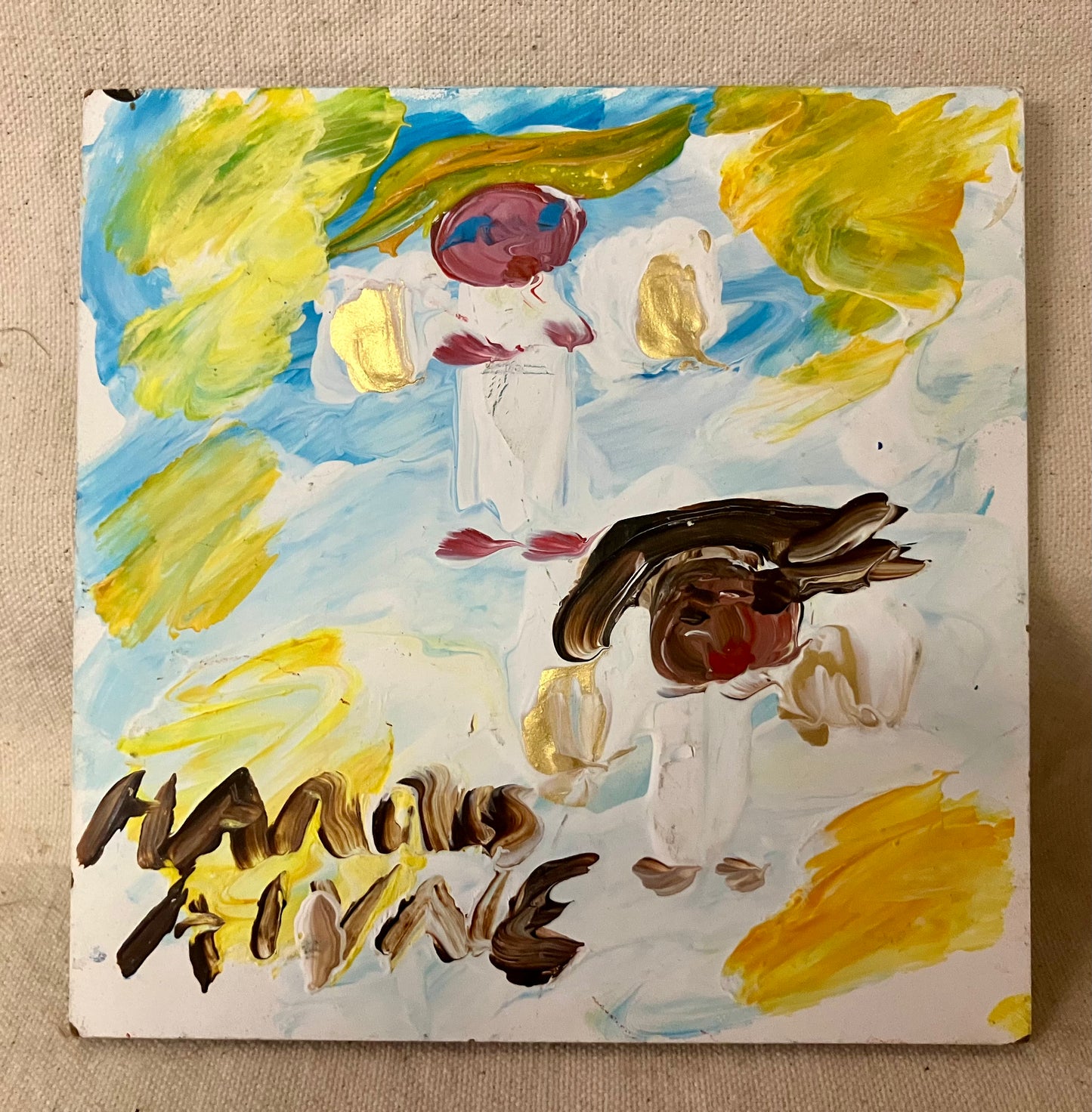 Angels Playing in the Clouds by Alyne Harris