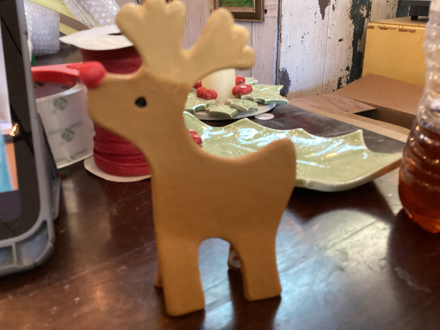 Standing deer