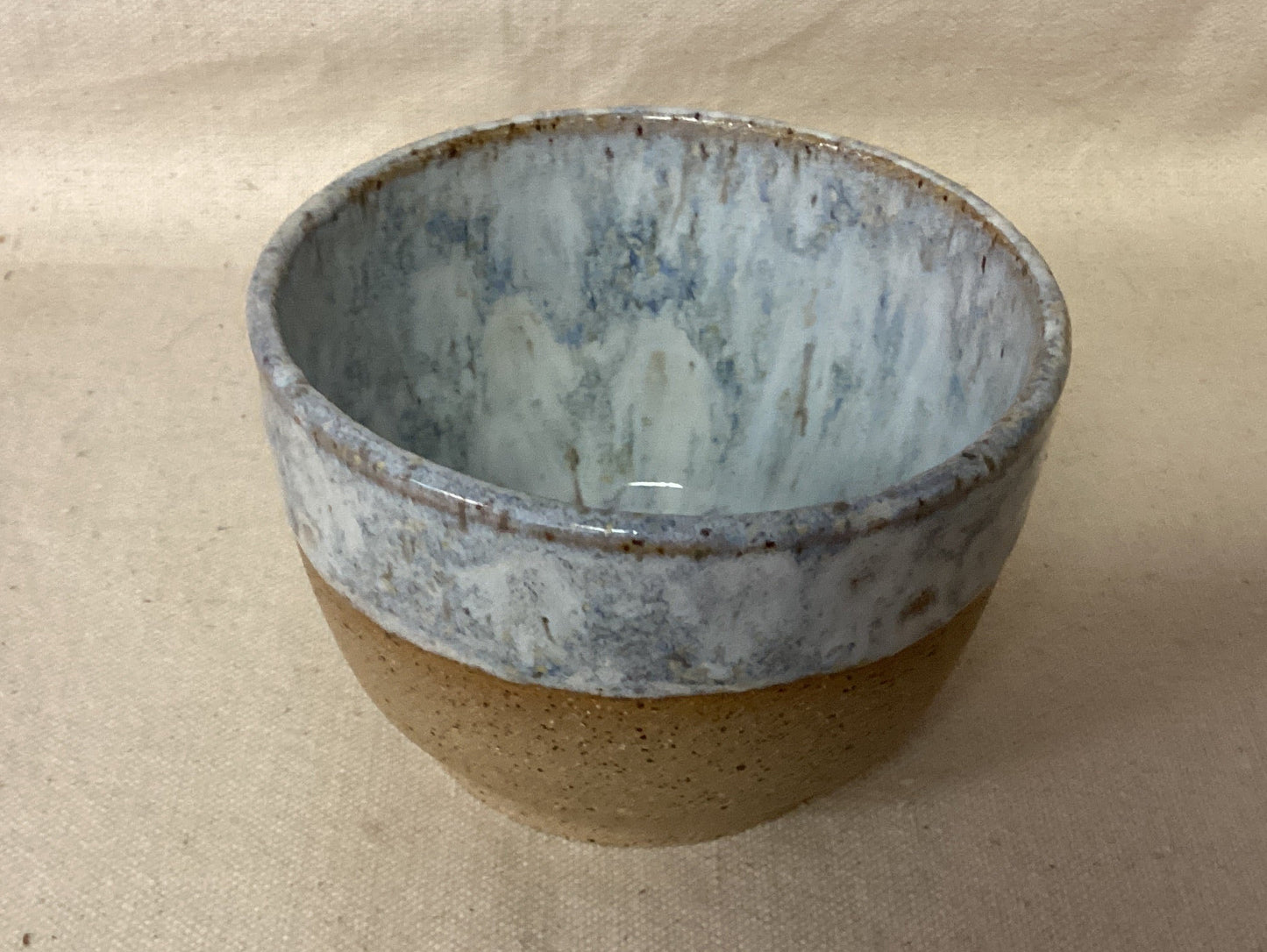 Drippy White Bowl