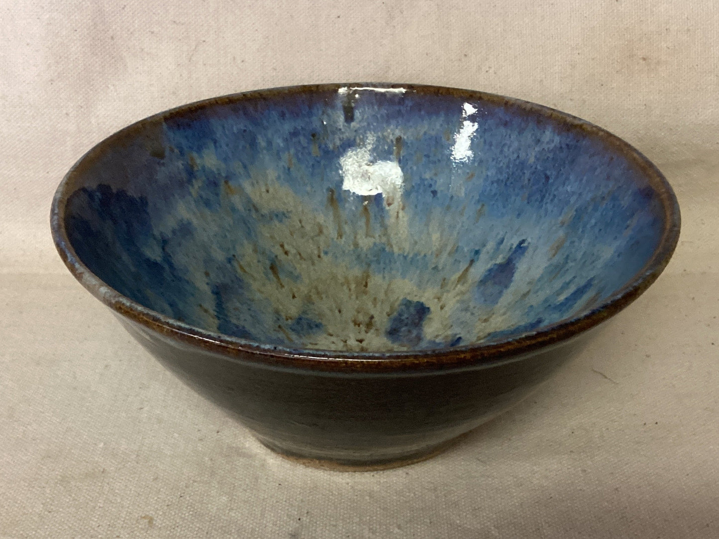 Blowing Clouds Blue Bowl
