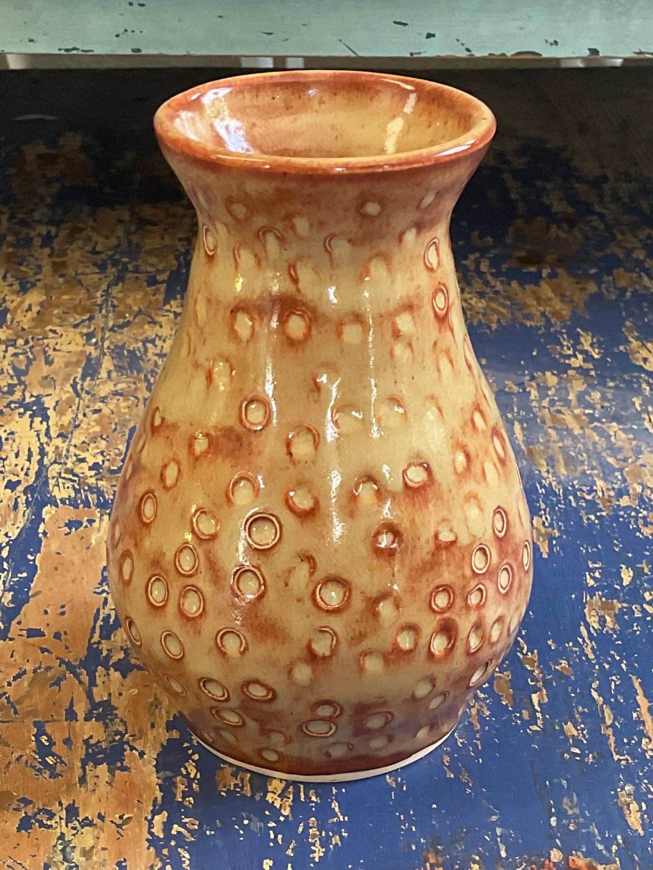 Albany Brown Textured Vase