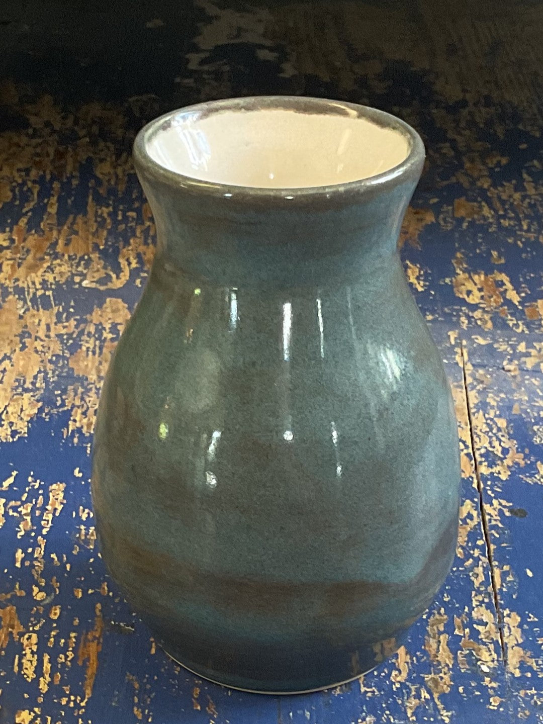 Blue and Brown Vase