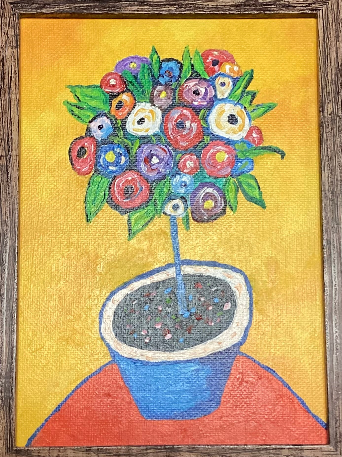 Flower Tree Pot   #96