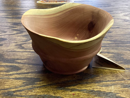 4” Red Cedar Bowl  RP.22