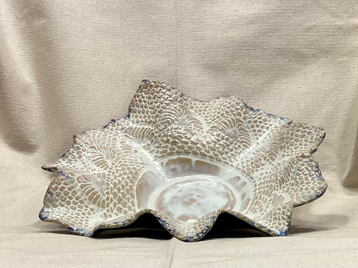 White Lace Bowl