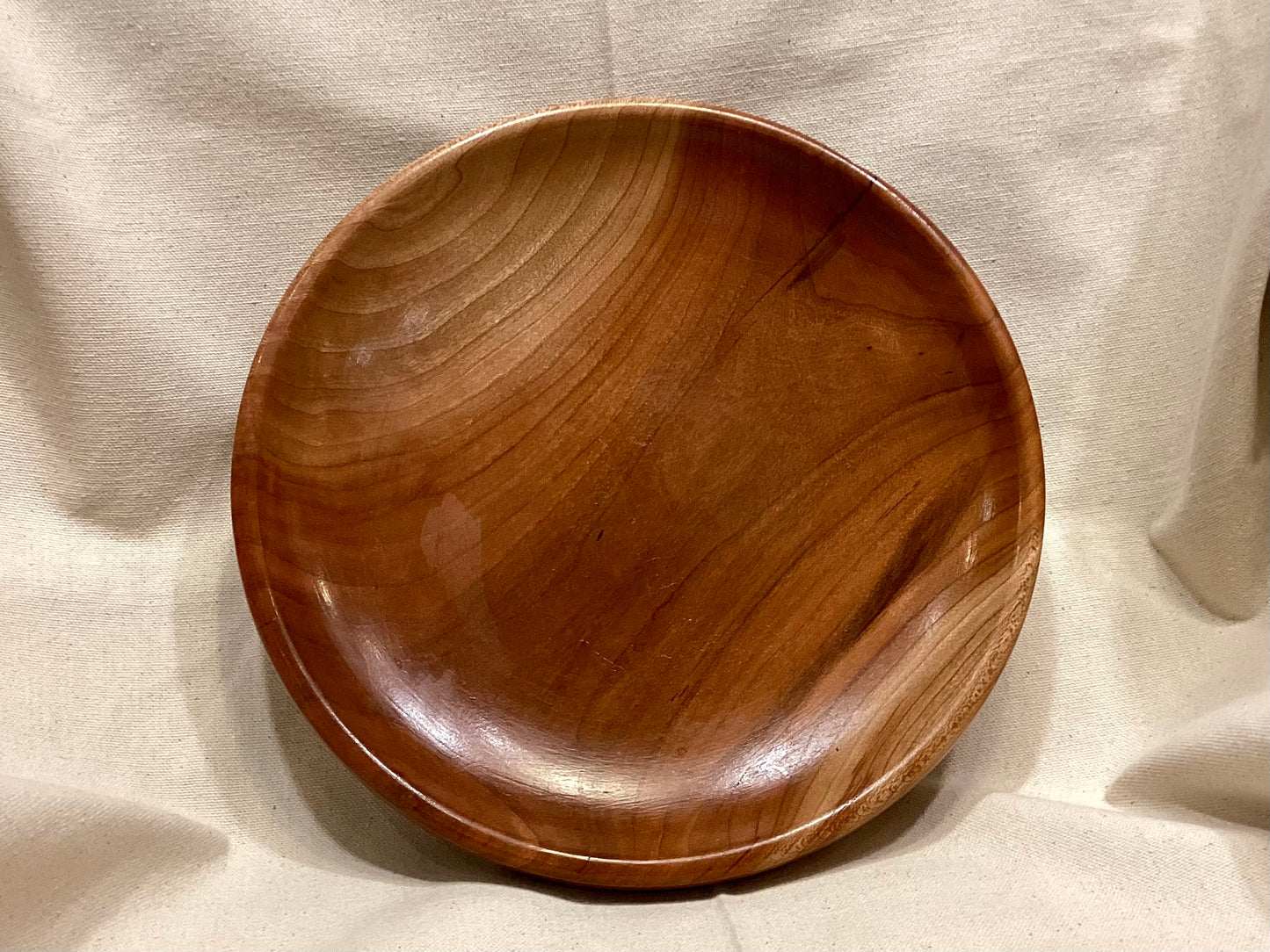 Eastern Cherry Flat Bowl