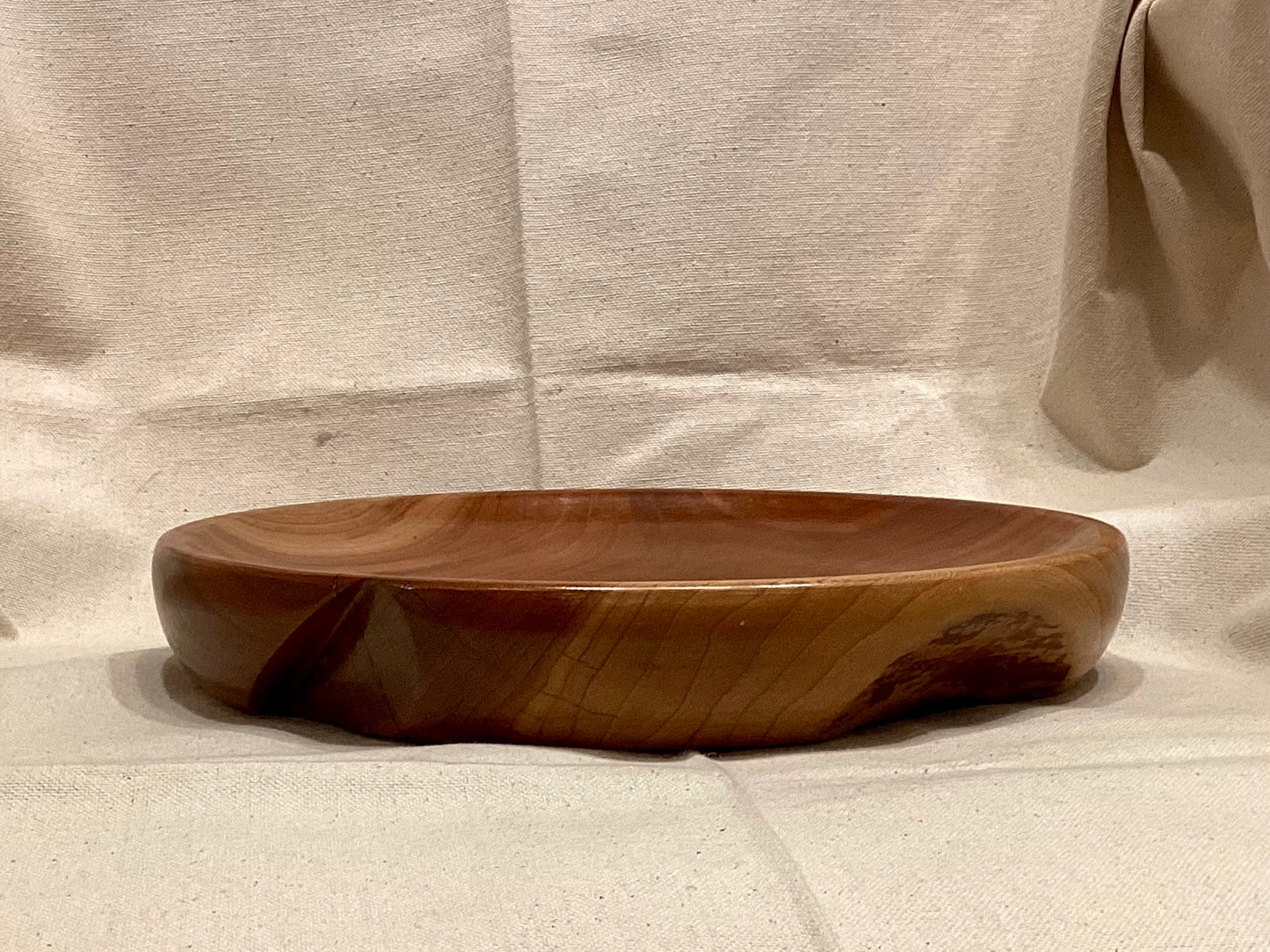 Eastern Cherry Flat Bowl