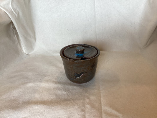 Butterfly Honey Pot