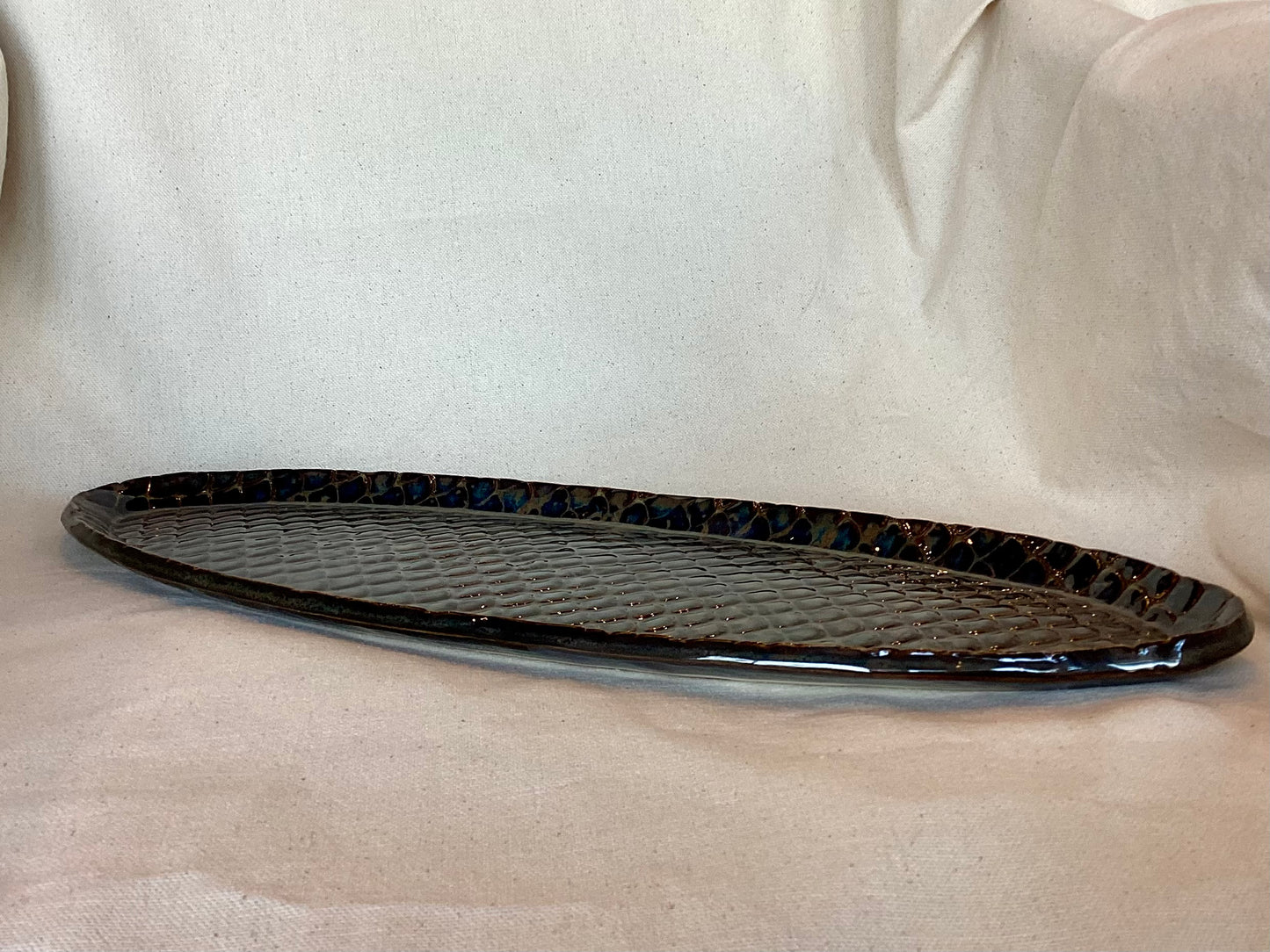 Textured Oblong Tray