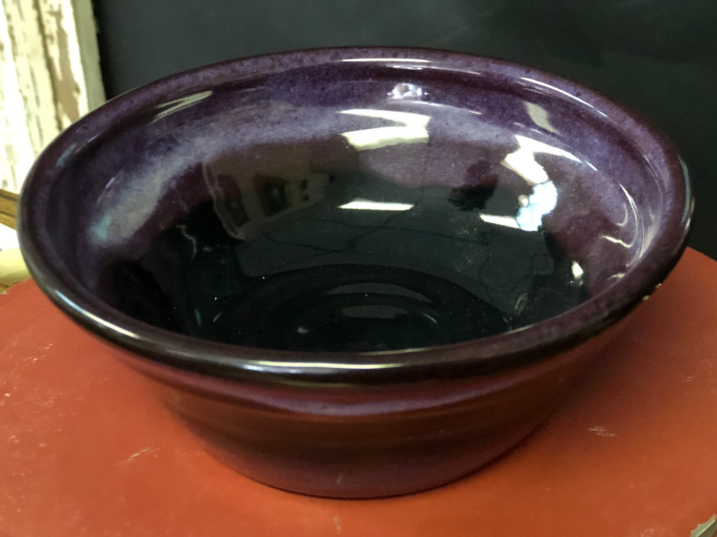 Purple & Black Bowl