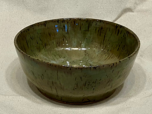Dark Olive Speckle Bowl