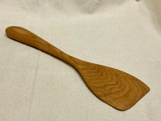 Red Oak Mixing and Scraping Spoon