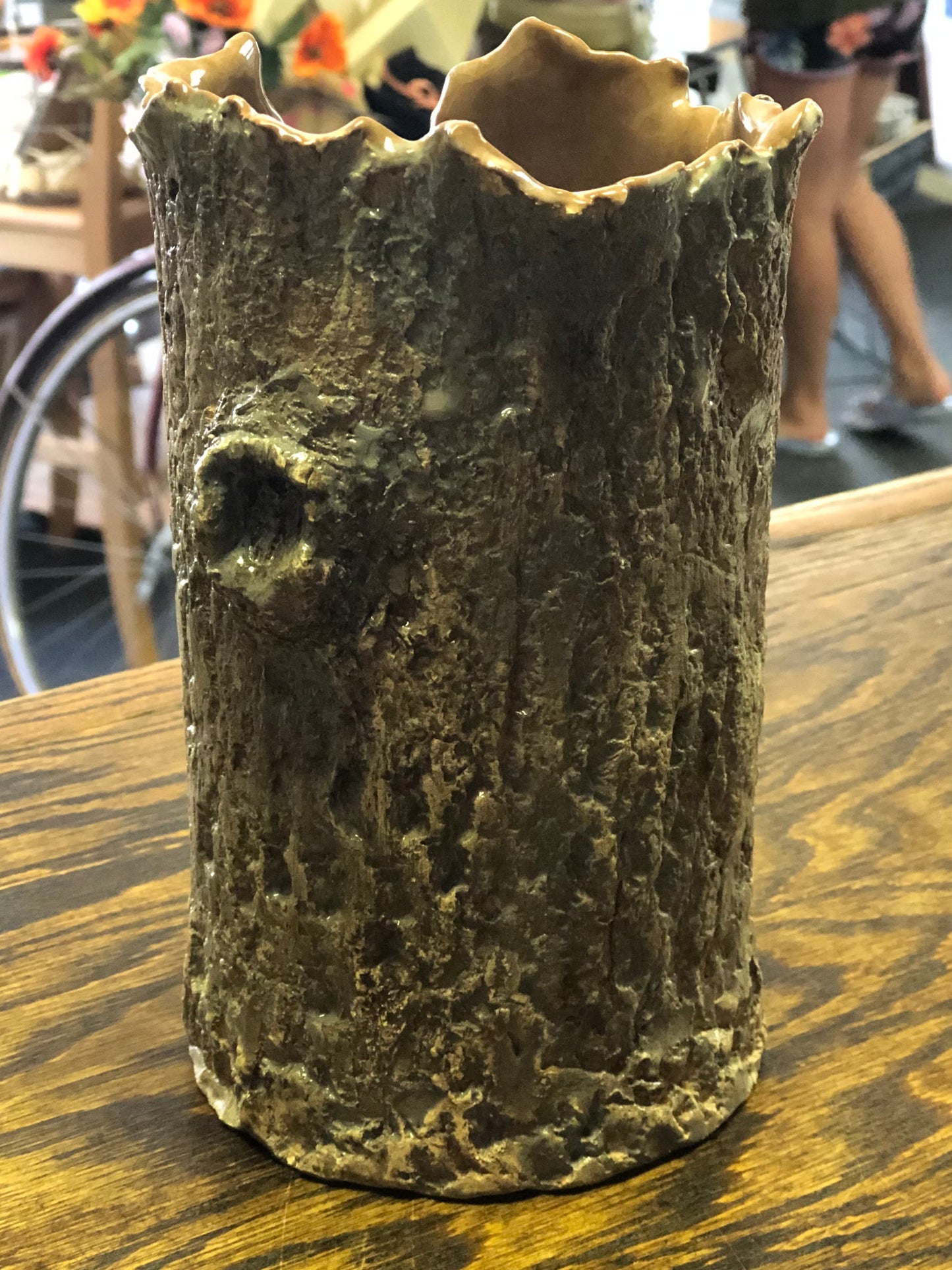 Tree Bark Vase