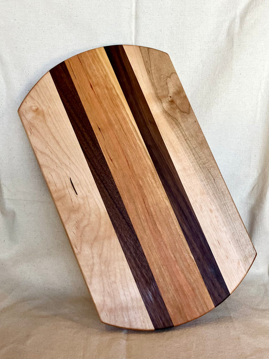 Striped Charcuterie Tray