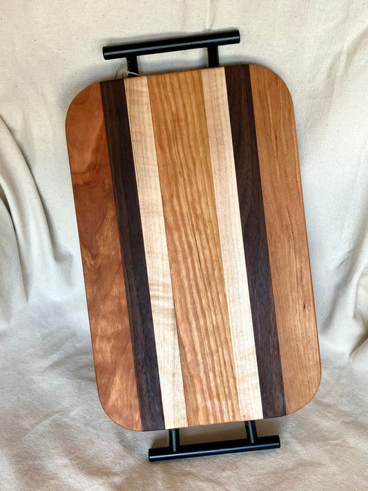 Black Handled Charcuterie Tray