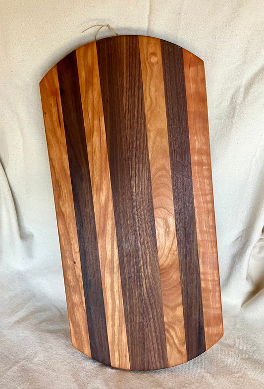 Walnut and Cherry Charcuterie Board