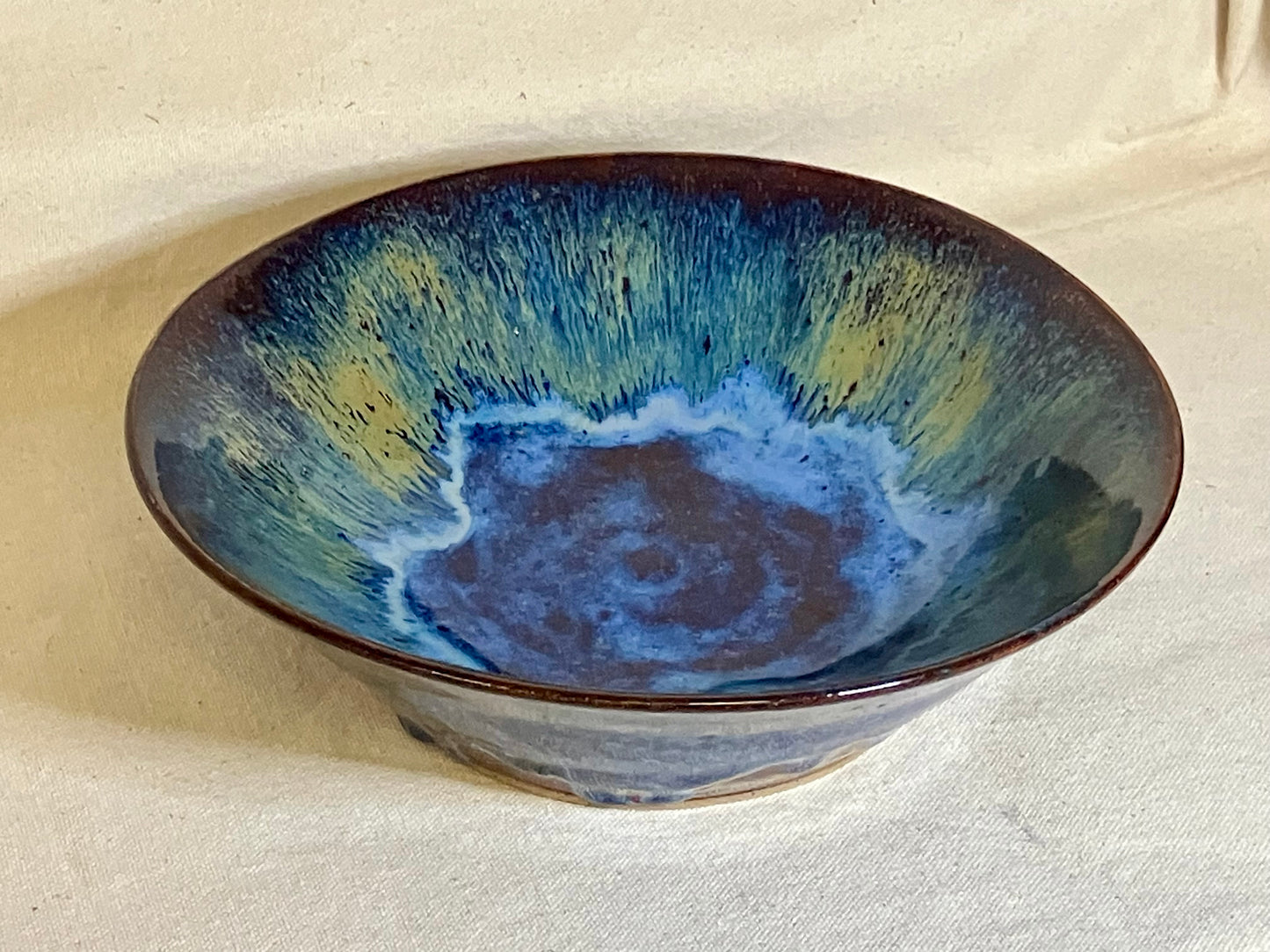 Firebrick Blue Bowl