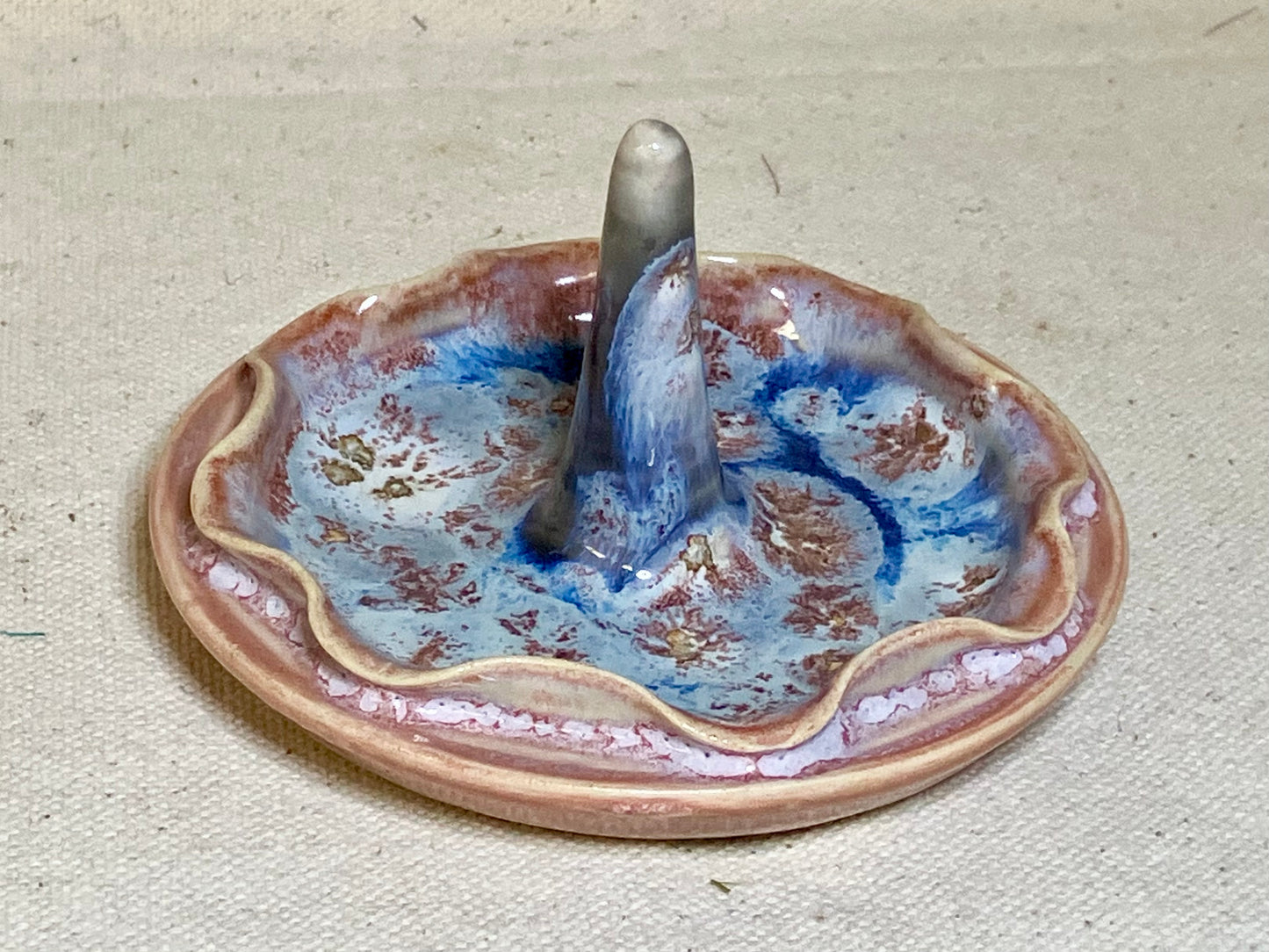 Pink Galaxy Ring Holder