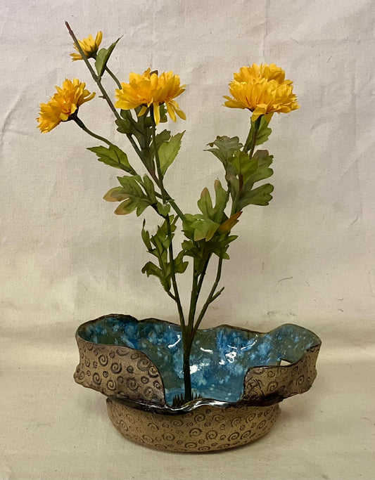 Textured Handle Bowl