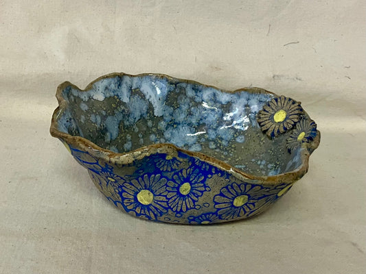 Blue Flower Bowl