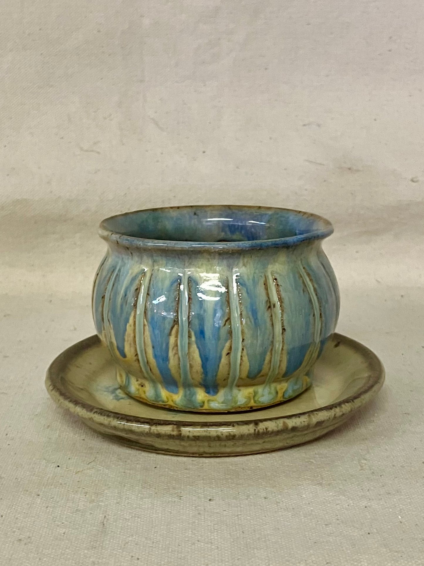 Two Piece Planter and Dish