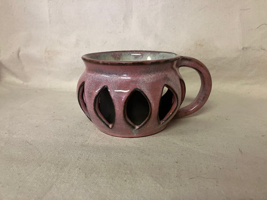Pink Double Walled Mug