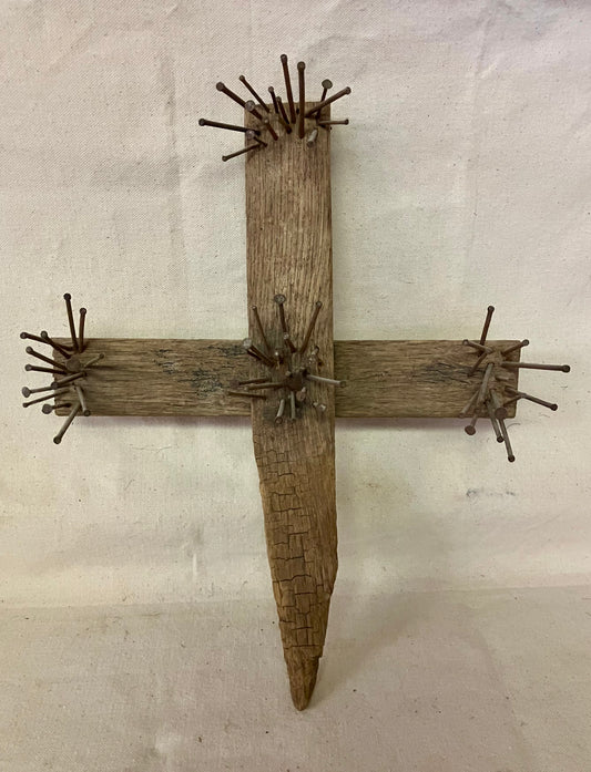 Nailed Cross by Tom Blunt