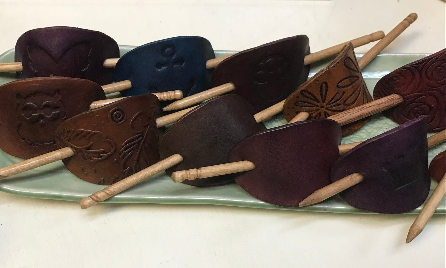 Oval Hair Slides - Small