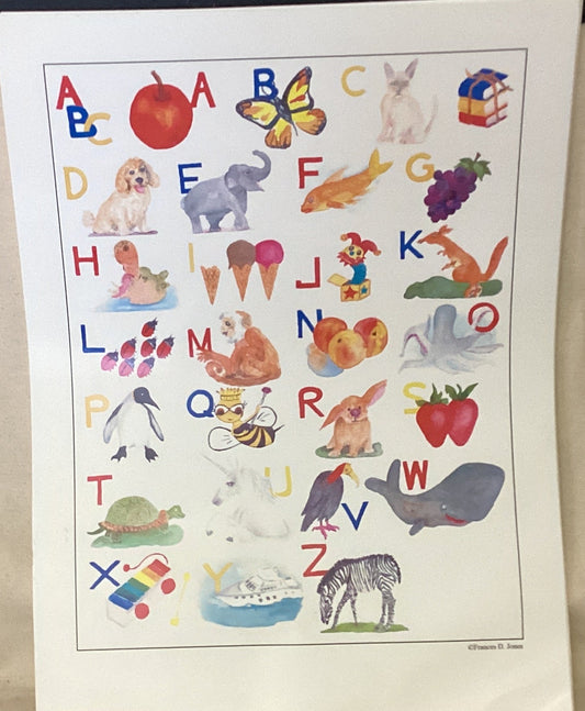 Alphabet Poster
