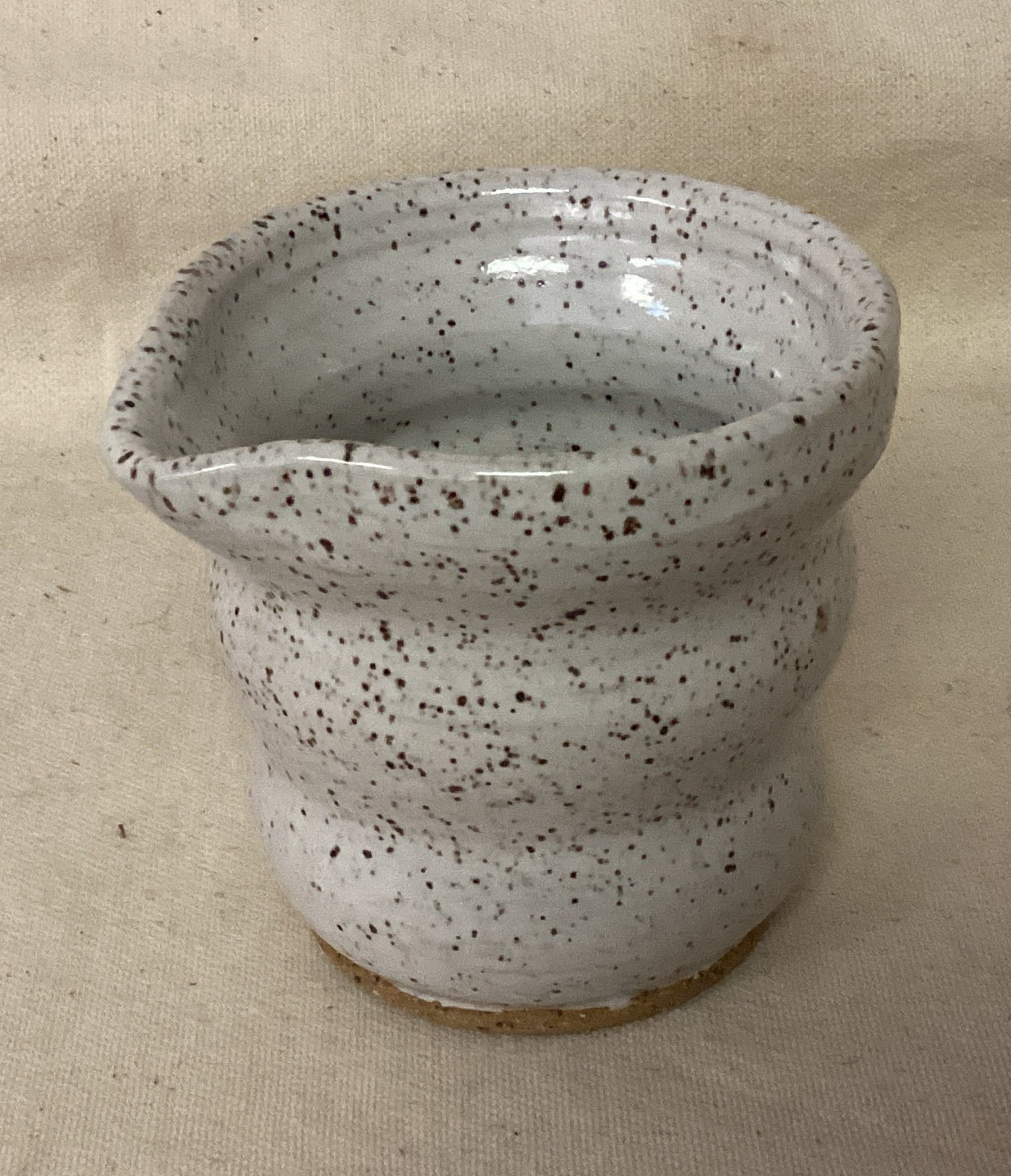 White Tumbler With Spout